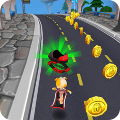 Subway Cosplay Kid - Crazy Runners Dash