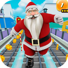 Subway Old Santa Claus
