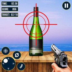 Real Bottle Shooter Hero 2019 :Free Shooting Game