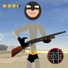Bat Stickman Rope Hero Vegas Crime